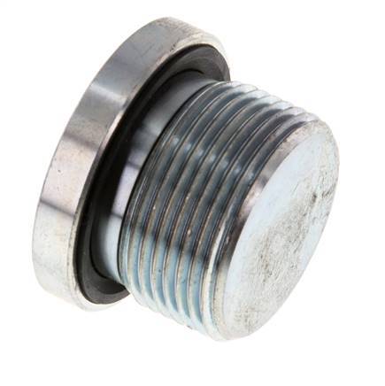 Plug M26 X 1.5 Staal NBR met binnenzeskant 400bar (5620.0psi)