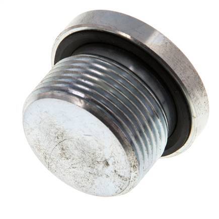 Plug M26 X 1.5 Staal NBR met binnenzeskant 400bar (5620.0psi)
