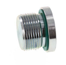 Plug M24 X 1.5 Staal FKM met binnenzeskant 400 bar (5620.0psi)