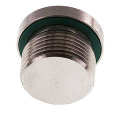 Plug M22 X 1.5 RVS FKM met binnenzeskant 400 bar (5620.0psi)