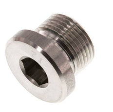 Plug M20 X 1.5 RVS FKM met binnenzeskant 400bar (5620.0psi)