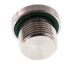 Plug M20 X 1.5 RVS FKM met binnenzeskant 400bar (5620.0psi)