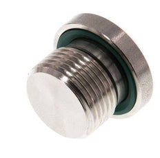 Plug M20 X 1.5 RVS FKM met binnenzeskant 400bar (5620.0psi)