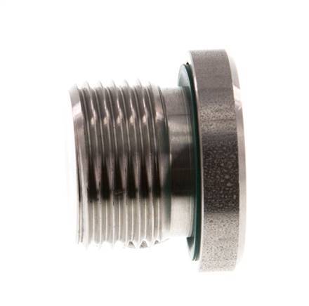 Plug M20 X 1.5 RVS FKM met binnenzeskant 400bar (5620.0psi)