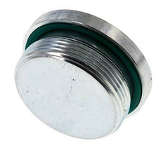 Plug M48 X 2 Staal FKM met binnenzeskant 250 bar (3512.5psi)