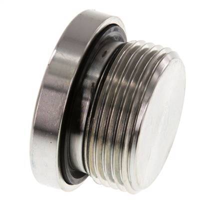 Plug M33 X 2 Staal NBR met binnenzeskant 400bar (5620.0psi)