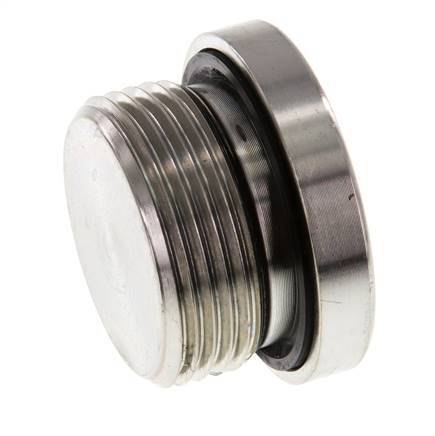 Plug M33 X 2 Staal NBR met binnenzeskant 400bar (5620.0psi)