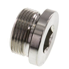 Plug M33 X 2 Staal NBR met binnenzeskant 400bar (5620.0psi)