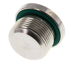 Plug M26 X 1.5 Staal FKM met binnenzeskant 400 bar (5620.0psi)