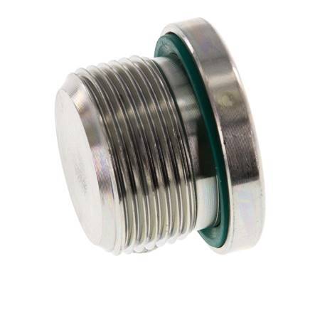 Plug M26 X 1.5 Staal FKM met binnenzeskant 400 bar (5620.0psi)