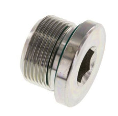 Plug M26 X 1.5 Staal FKM met binnenzeskant 400 bar (5620.0psi)