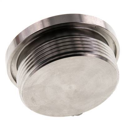 Plug M48 X 2 RVS FKM met binnenzeskant 250 bar (3512.5psi)