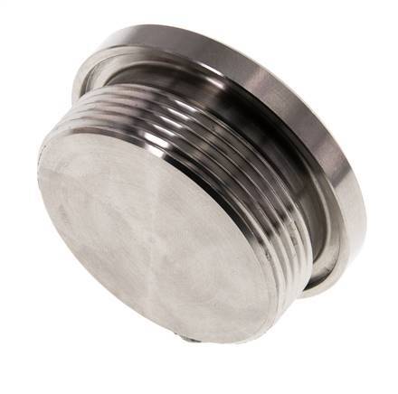 Plug M48 X 2 RVS FKM met binnenzeskant 250 bar (3512.5psi)
