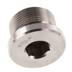 Plug M26 X 1.5 RVS FKM met binnenzeskant 400 bar (5620.0psi)