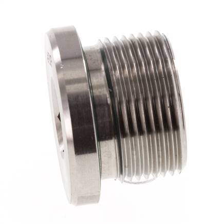 Plug M26 X 1.5 RVS FKM met binnenzeskant 400 bar (5620.0psi)