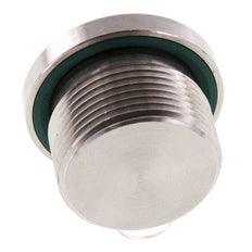 Plug M26 X 1.5 RVS FKM met binnenzeskant 400 bar (5620.0psi)