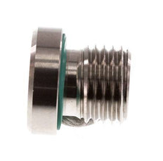 Plug M14 X 1.5 RVS FKM met binnenzeskant 400 bar (5620.0psi)