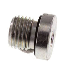 Plug M14 X 1.5 Steel NBR with Internal Hex 400bar (5620.0psi) [2 Pieces]