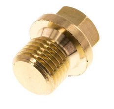 Plug G1/4'' Brass with Collar and External Hex 16bar (224.8psi) [5 Pieces]