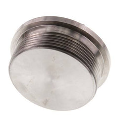 Plug G2'' RVS met kraag en buitenzeskant 40bar (562.0psi)