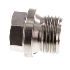 Plug G1/2'' RVS met kraag en buitenzeskant 40bar (562.0psi)