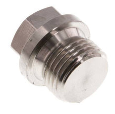 Plug G1/2'' RVS met kraag en buitenzeskant 40bar (562.0psi)