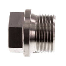 Plug G3/4'' Stainless steel with Collar and External Hex 40bar (562.0psi)