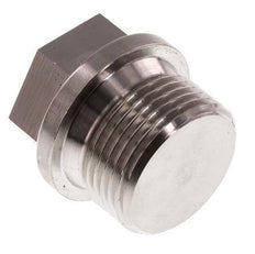 Plug G3/4'' Stainless steel with Collar and External Hex 40bar (562.0psi)