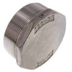 Plug R3'' RVS met buitenzeskant 16 bar (224.8psi)