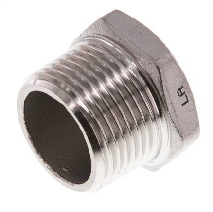 Plug R3/4'' RVS met Buitenzeskant 16bar [2 Stuks]