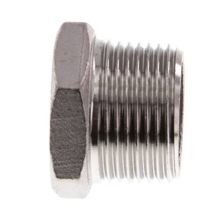 Plug R3/4'' RVS met Buitenzeskant 16bar [2 Stuks]