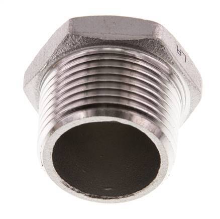 Plug R3/4'' RVS met Buitenzeskant 16bar [2 Stuks]