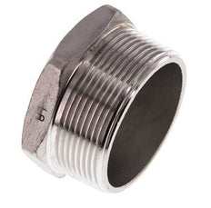 Plug R2'' Stainless steel with External Hex 16bar (224.8psi)