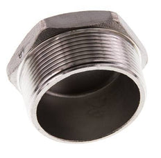 Plug R2'' Stainless steel with External Hex 16bar (224.8psi)