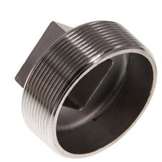 Plug R2 1/2'' RVS met Extern Vierkant 16bar (224.8psi)