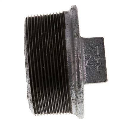 Plug R2 1/2'' smeedbaar gietijzer met buitenvierkant 25bar (351.25psi)