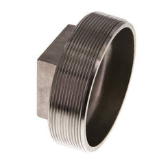 Plug R4'' RVS met Extern Vierkant 16bar (224.8psi)