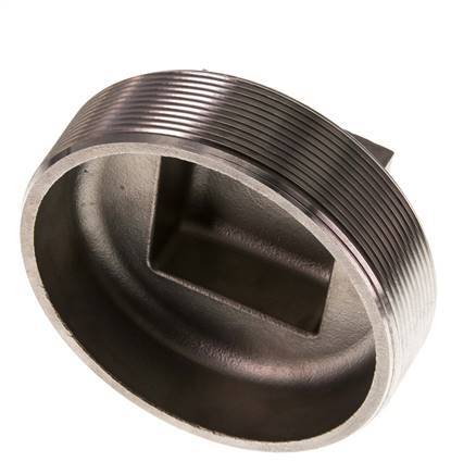 Plug R4'' RVS met Extern Vierkant 16bar (224.8psi)
