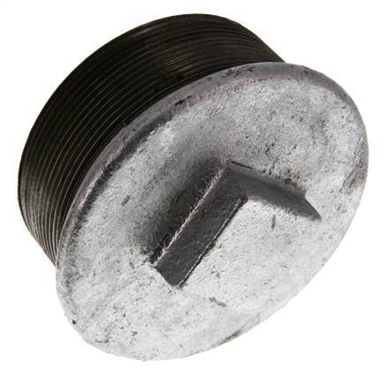 Plug R3" smeedbaar gietijzer met buitenvierkant 25bar (351.25psi)
