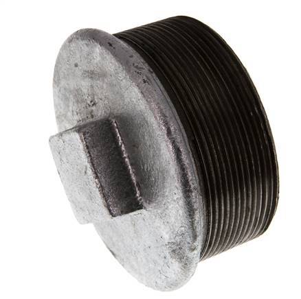 Plug R3" smeedbaar gietijzer met buitenvierkant 25bar (351.25psi)