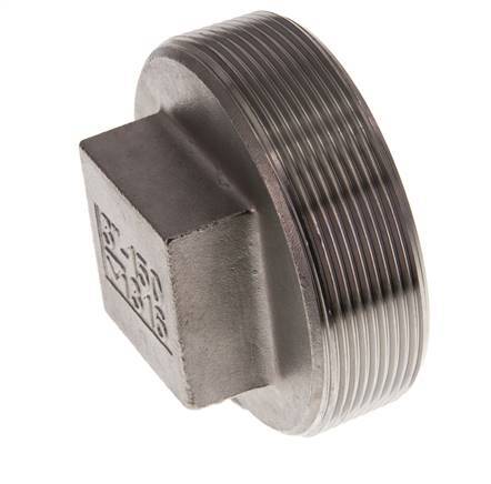 Plug R3'' RVS met Extern Vierkant 16bar (224.8psi)