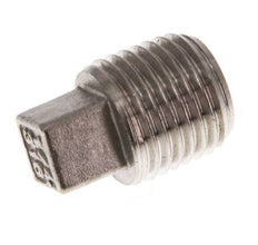 Plug R1/4'' Stainless steel with External Square 16bar (224.8psi) [5 Pieces]