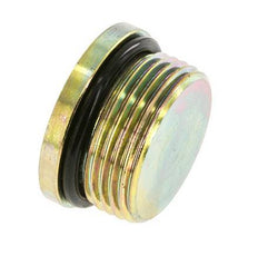 Plug UN 1-5/16''-12 Staal NBR met binnenzeskant 400bar (5620.0psi)