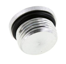 Plug UN 1-1/16''-12 Staal NBR met binnenzeskant 400bar (5620.0psi)