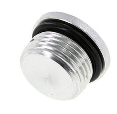 Plug UN 1-1/16''-12 Staal NBR met binnenzeskant 400bar (5620.0psi)