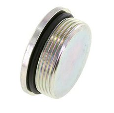 Plug UN 1-7/8''-12 Staal NBR met binnenzeskant 250 bar (3512.5psi)