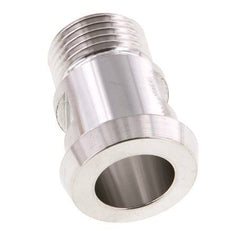 Din 11851 Melkkoppeling 28mm Laspuntstuk X G1/2" Buitendraad RVS