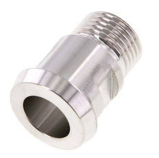 Din 11851 Melkkoppeling 28mm Laspuntstuk X G1/2" Buitendraad RVS