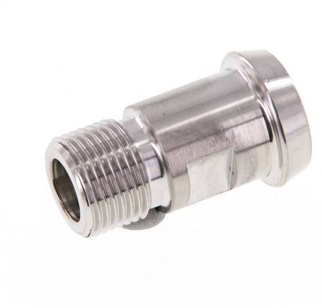 Din 11851 Melkkoppeling 22mm Laspuntstuk X G3/8" Buitendraad RVS