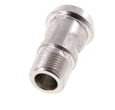 Din 11851 Melkkoppeling 22mm Laspuntstuk X G3/8" Buitendraad RVS